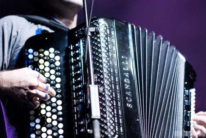 Beirut at Crystal Ballroom, August 12, 2011. Photo by Colin McLaughlin.