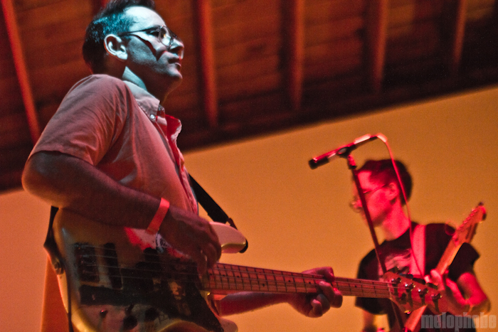 Sun Foot at Disjecta Interdisciplinary Art Center, August 12, 2011. Photo by Troy Dunham.