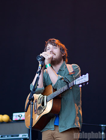 Fleet Foxes, August 12, 2011. Photo by Bobby Lilly.