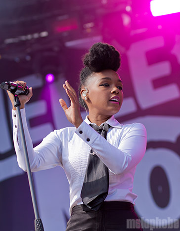 Janelle Monáe, August 12, 2011. Photo by Bobby Lilly.