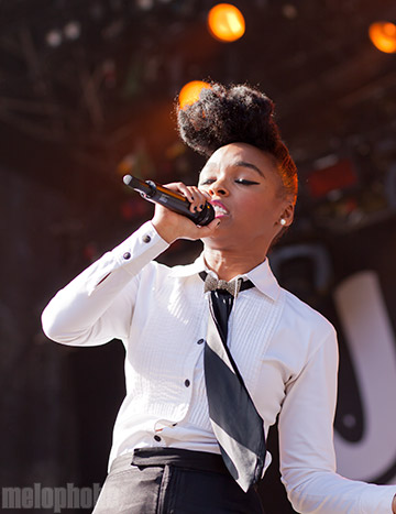 Janelle Monáe, August 12, 2011. Photo by Bobby Lilly.