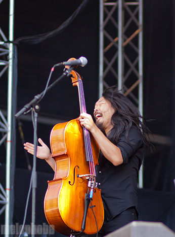 Avett Brothers, August 12, 2011. Photo by Bobby Lilly.
