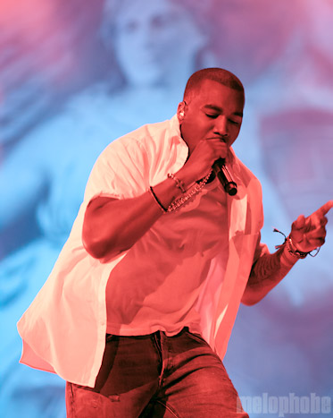 Kanye West, August 13, 2011. Photo by Bobby Lilly.