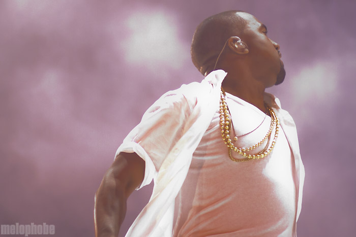 Kanye West, August 13, 2011. Photo by Bobby Lilly.