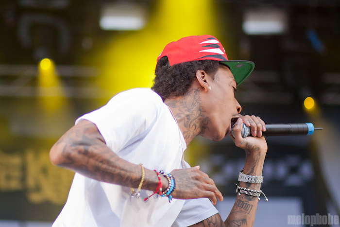 Wiz Khalifa, August 13, 2011. Photo by Bobby Lilly.