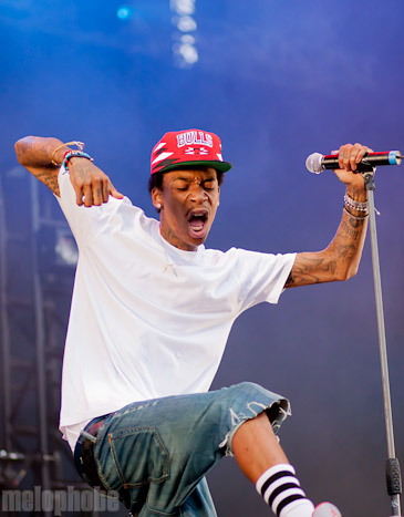 Wiz Khalifa, August 13, 2011. Photo by Bobby Lilly.