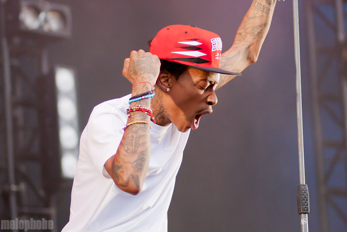 Wiz Khalifa, August 13, 2011. Photo by Bobby Lilly.