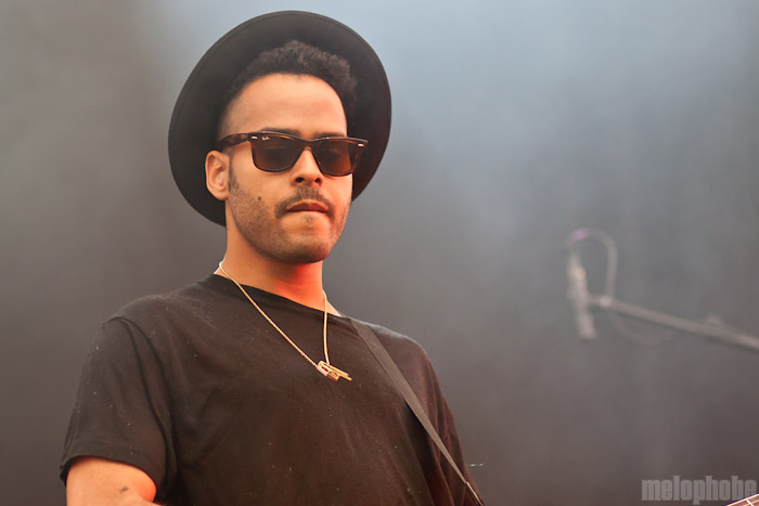 Twin Shadow, August 13, 2011. Photo by Bobby Lilly.
