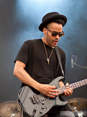 Twin Shadow, August 13, 2011. Photo by Bobby Lilly.
