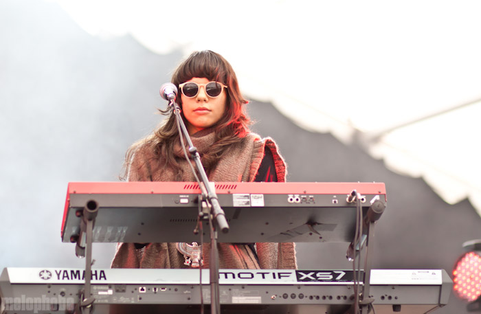 Twin Shadow, August 13, 2011. Photo by Bobby Lilly.