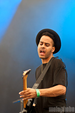 Twin Shadow, August 13, 2011. Photo by Bobby Lilly.