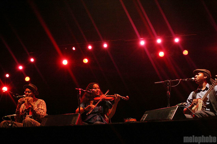 Carolina Chocolate Drops at Oregon Zoo, August 19, 2011. Photo by Carrie Johnston.