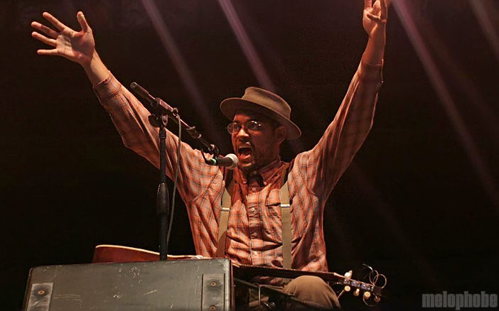 Carolina Chocolate Drops at Oregon Zoo, August 19, 2011. Photo by Carrie Johnston.