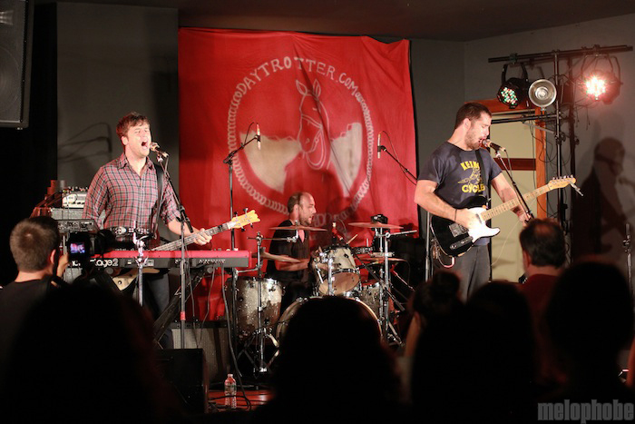 We Are Augustines, Daytrotter's Barnstormer 5 at The Dance Hall, August 26, 2011. Photo by Beth Freeman Doreian and Michael Zonenashvili.