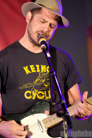We Are Augustines, Daytrotter's Barnstormer 5 at The Dance Hall, August 26, 2011. Photo by Beth Freeman Doreian and Michael Zonenashvili.