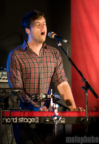 We Are Augustines, Daytrotter's Barnstormer 5 at The Dance Hall, August 26, 2011. Photo by Beth Freeman Doreian and Michael Zonenashvili.