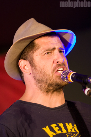 We Are Augustines, Daytrotter's Barnstormer 5 at The Dance Hall, August 26, 2011. Photo by Beth Freeman Doreian and Michael Zonenashvili.