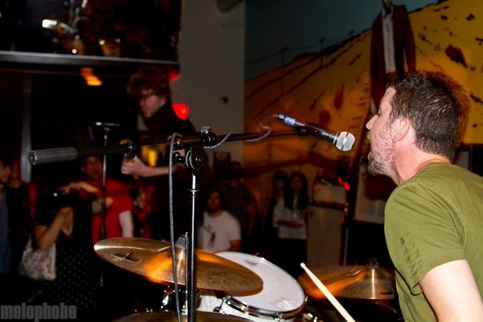 Japandroids at Bunk Bar, August 31, 2011. Photo by Jasper Croome.