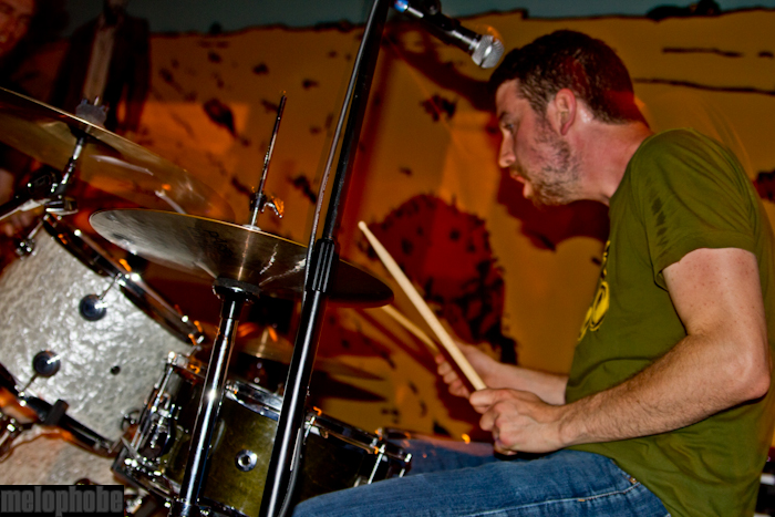 Japandroids at Bunk Bar, August 31, 2011. Photo by Jasper Croome.