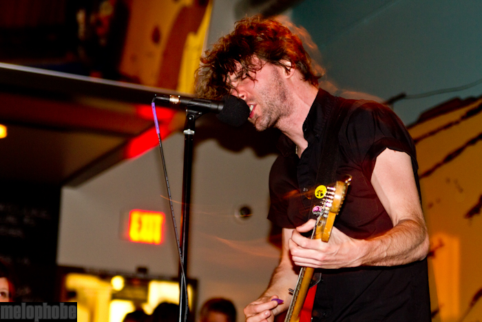 Japandroids at Bunk Bar, August 31, 2011. Photo by Jasper Croome.