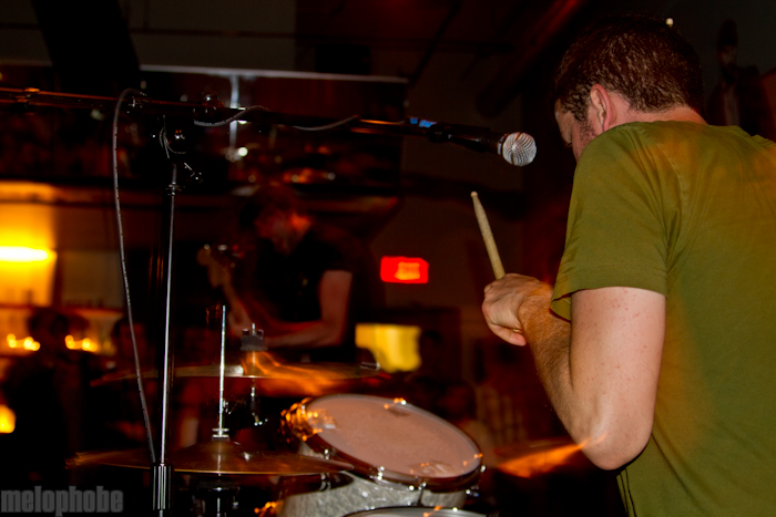 Japandroids at Bunk Bar, August 31, 2011. Photo by Jasper Croome.