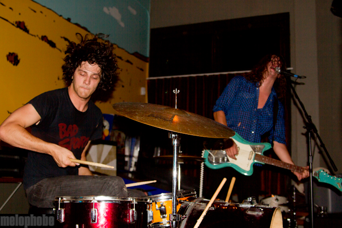 Bass Drum of Death at Bunk Bar, August 31, 2011. Photo by Jasper Croome.