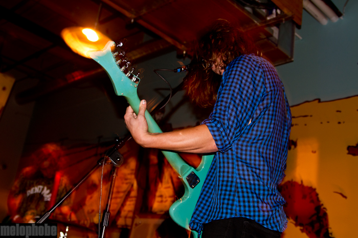 Bass Drum of Death at Bunk Bar, August 31, 2011. Photo by Jasper Croome.