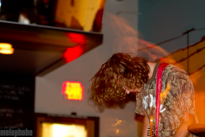 Bass Drum of Death at Bunk Bar, August 31, 2011. Photo by Jasper Croome.
