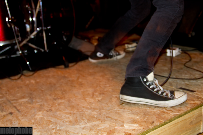 Bass Drum of Death at Bunk Bar, August 31, 2011. Photo by Jasper Croome.