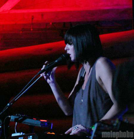 Phantogram at Doug Fir Lounge, September 8, 2011. Photo by Carrie Johnston.