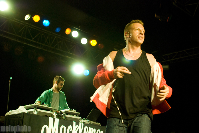 Macklemore at Roseland Theater, September 9, 2011. Photo by Colin McLaughlin.