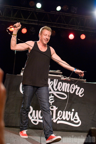 Macklemore at Roseland Theater, September 9, 2011. Photo by Colin McLaughlin.