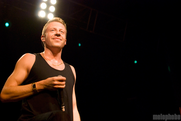 Macklemore at Roseland Theater, September 9, 2011. Photo by Colin McLaughlin.