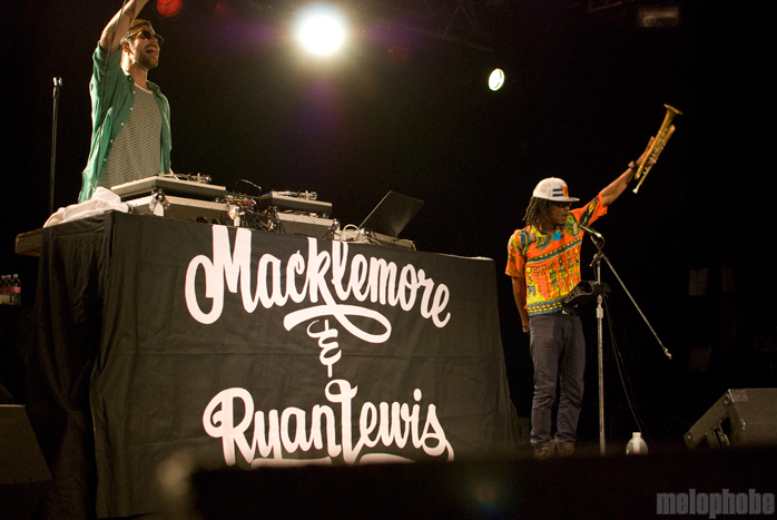 Macklemore at Roseland Theater, September 9, 2011. Photo by Colin McLaughlin.