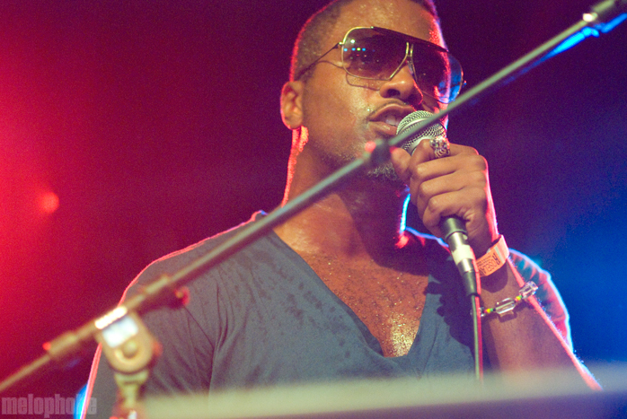 Shabazz Palaces at Roseland Theater, September 9, 2011. Photo by Colin McLaughlin.