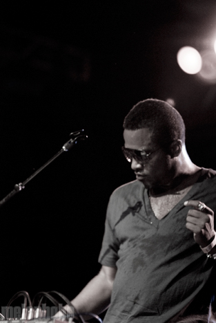 Shabazz Palaces at Roseland Theater, September 9, 2011. Photo by Colin McLaughlin.