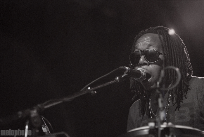 Shabazz Palaces at Roseland Theater, September 9, 2011. Photo by Colin McLaughlin.