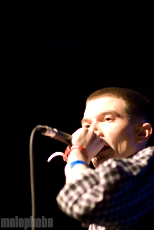 TxE at Roseland Theater, September 9, 2011. Photo by Colin McLaughlin.