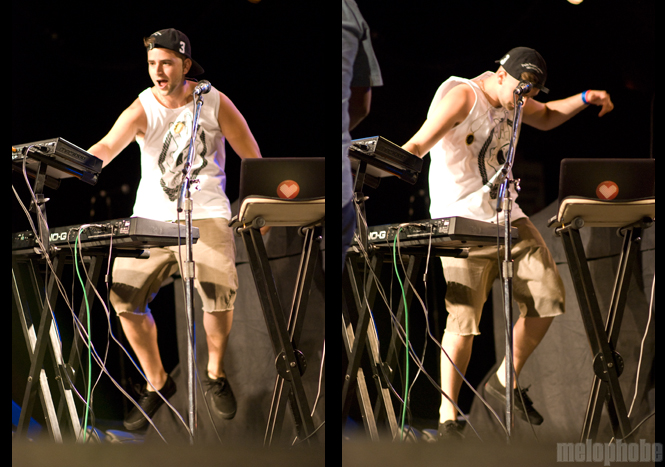 TxE at Roseland Theater, September 9, 2011. Photo by Colin McLaughlin.