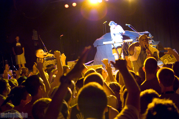 TxE at Roseland Theater, September 9, 2011. Photo by Colin McLaughlin.