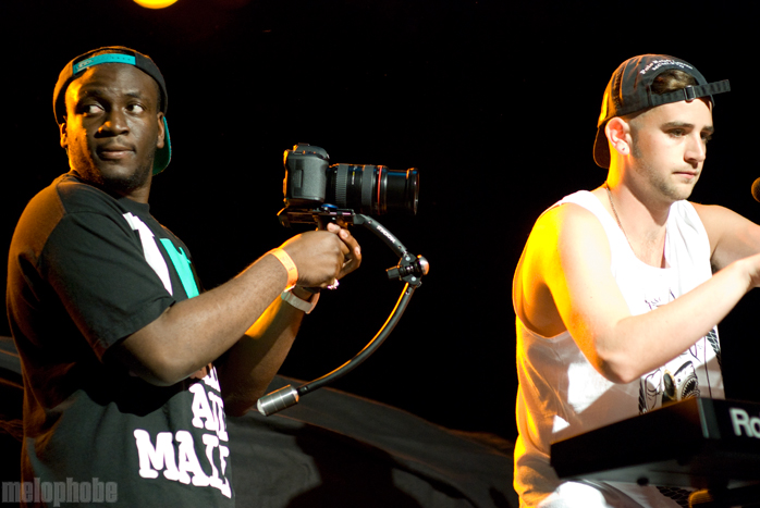 TxE at Roseland Theater, September 9, 2011. Photo by Colin McLaughlin.