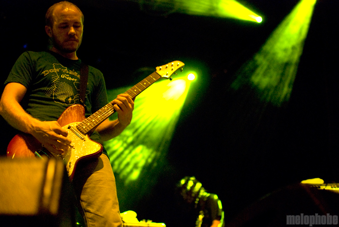 Explosions in the Sky, September 10, 2011. Photo by Colin McLaughlin.