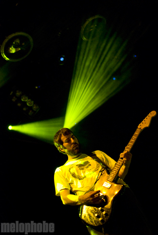 Explosions in the Sky, September 10, 2011. Photo by Colin McLaughlin.