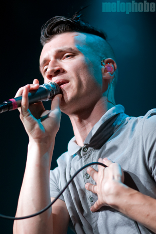Frankmusik at House of Blues, September 10, 2011. Photo by Beth Freeman Doreian.