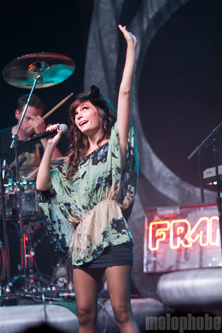 Frankmusik at House of Blues, September 10, 2011. Photo by Beth Freeman Doreian.