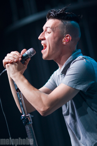 Frankmusik at House of Blues, September 10, 2011. Photo by Beth Freeman Doreian.