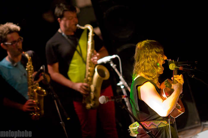 tUnE-yArDs at Paradise Rock Club, September 21, 2011. Photo by Beth Freeman Doreian and Michael Zonenashvili.