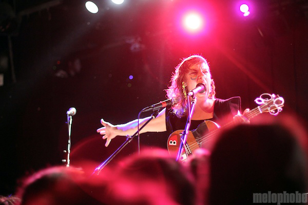 tUnE-yArDs at Paradise Rock Club, September 21, 2011. Photo by Beth Freeman Doreian and Michael Zonenashvili.