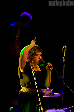 tUnE-yArDs at Paradise Rock Club, September 21, 2011. Photo by Beth Freeman Doreian and Michael Zonenashvili.