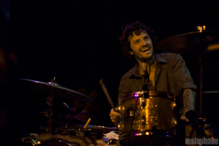 Coyote Kolb at Great Scott, September 22, 2011. Photo by Liz McBride.